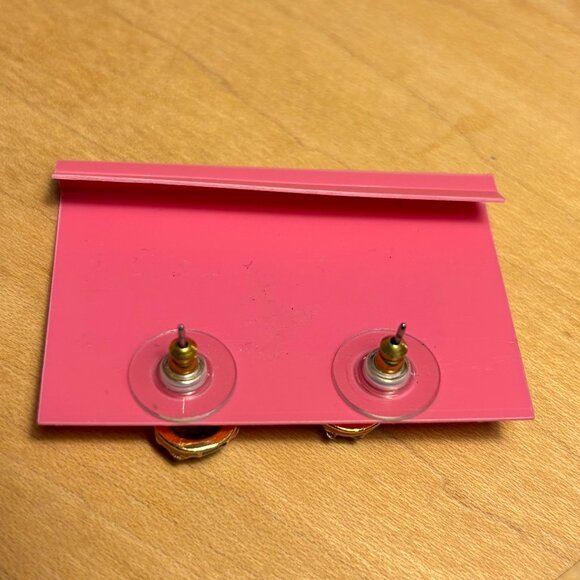 Betsey Johnson Ladybug Stud Earrings - Picture 4 of 7
